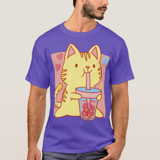Boba Neko Kawaii T-shirt