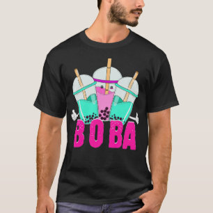 Boba Pearl Milk Bubble kiddin dressage T-shirt