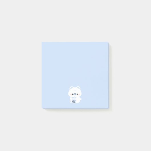 Boba Polar-Beer Post-it® Notes (Voorkant)