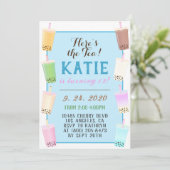 Boba Tea Birthday Kaart (Staand voorkant)