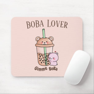 Boba Tea, bubbelmilk tea Muismat