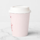 Boba Tea, bubbelmilk tea Papieren Bekers (Links)