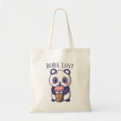 Boba Tea, bubbelmilk tea Tote Bag (Voorkant)
