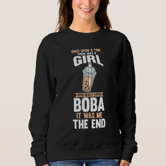 Boba Tea Bubble Tea Trui (Voorkant)