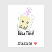 Boba Tea Eigen vinylSticker Sticker (Vel)