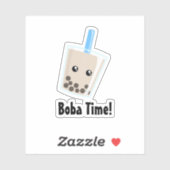 Boba Tea Eigen vinylSticker Sticker (Vel)