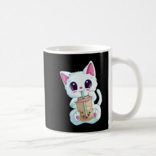 Boba tea kat animo voor vrouwen Kawaii bubble tea Koffiemok