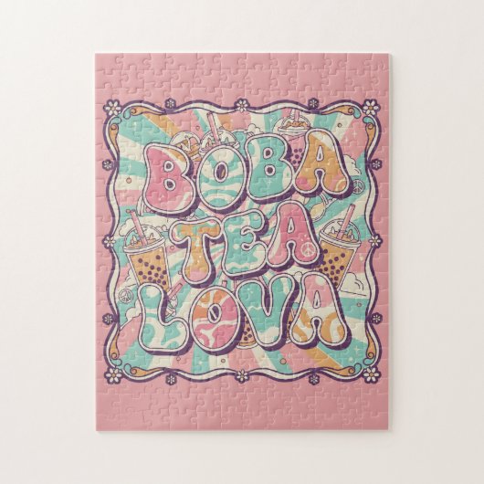 Boba Tea Lova Legpuzzel (Verticaal)