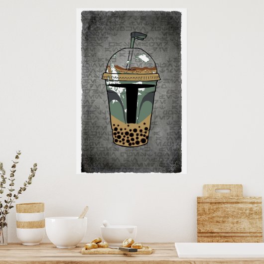 Boba Tea Poster (Keuken)
