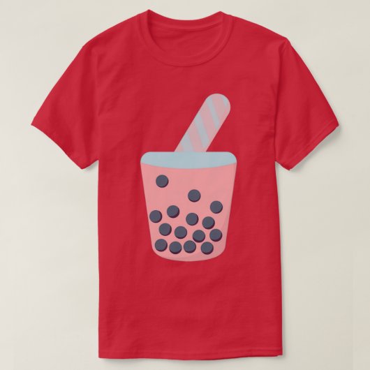 Boba tea Summer verse 2 T-shirt (Design voorkant)