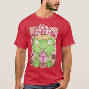 Boba Tea T Shirt voor vrouwen en meisjes Kawaii Co