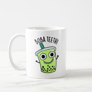 Boba Teeth Grappige Boba Tea Pun Koffiemok