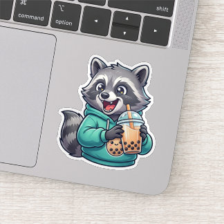 Boba Wasbeer Sticker