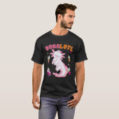 Bobalotl Axolotl Boba Tea Bubble Milk T-shirt (Voorkant volledig)