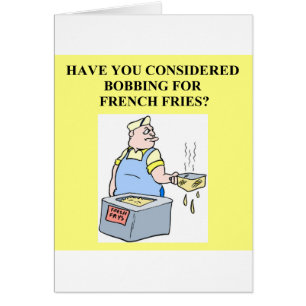 bobbelen op franse frieten