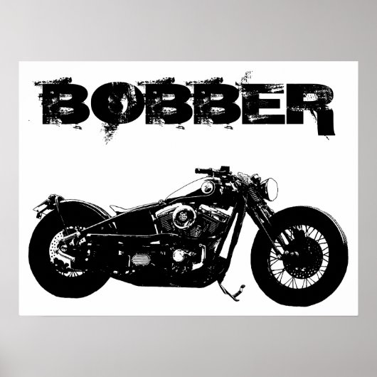 Bobber Bike Poster (Voorkant)