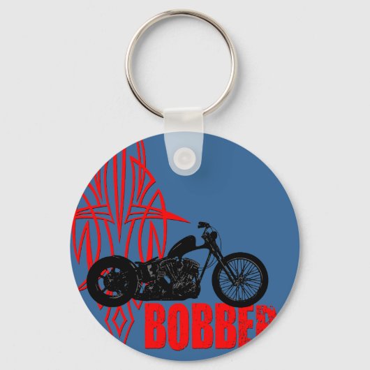 Bobber Motorbike Sleutelhanger (Voorkant)