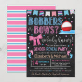 Bobbers ou Bows Genre Reveillez Invitation (Devant / Derrière)