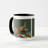 Bobbin Robins Christmas Mug (Devant gauche)