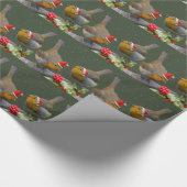Bobbin' Robins inpakpapier (Hoek)