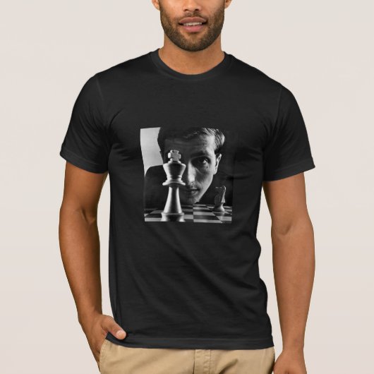 Bobby Fischer Chess T-shirt (Voorkant)