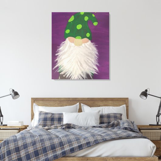 Bobby Gnome Canvas Afdruk (Insitu (Slaapkamer))