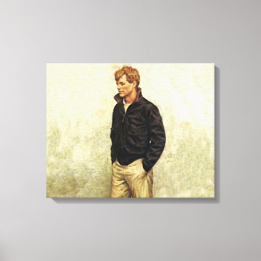 Bobby Kennedy Canvas Afdruk (Voorkant)