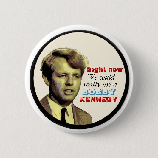 Bobby Kennedy-knop Ronde Button 5,7 Cm (Voorkant)