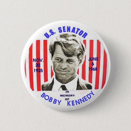 Bobby Kennedy Memorial Button (Voorkant)