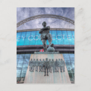 Bobby Moore Statue Wembley Stadium Briefkaart