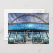 Bobby Moore Statue Wembley Stadium Londen Briefkaart (Voorkant / Achterkant)