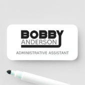 Bobby Name Tag (In situ)