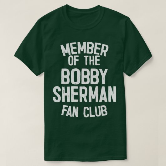 Bobby Sherman Fan Club T-shirt (Design voorkant)