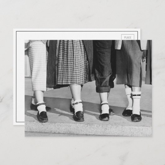 Bobby Socks, 1953 Briefkaart (Voorkant / Achterkant)