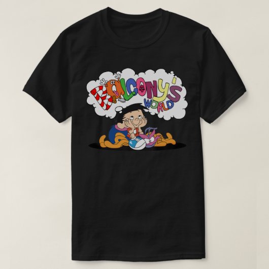 BOBBYS WORLD Classic T Shirt (Design voorkant)