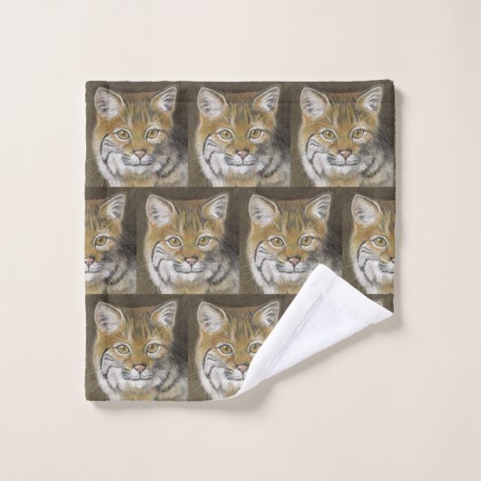 Bobcat Bad Handdoek (Wasdoekje)