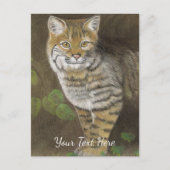 Bobcat Briefkaart (Voorkant)