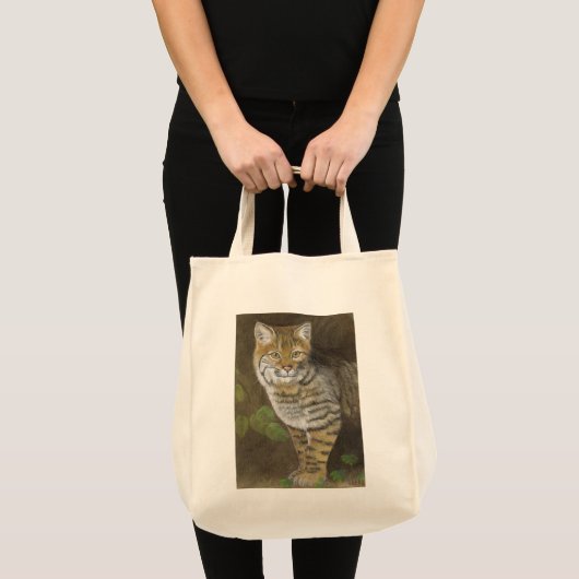 Bobcat-Canvas tas (Voorkant (product))