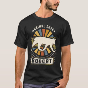 Bobcat Classic Retro Animal T-shirt