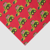 Bobcat-excavator Tissuepapier (Detail)