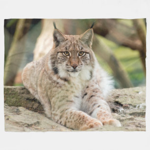 Bobcat Fleece Deken