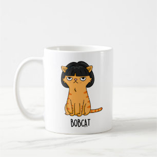 Bobcat Grappige Kat Bob Haar Pun Koffiemok
