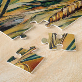 Bobcat in een weide 500 stuk puzzel (Zijkant)