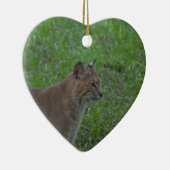 Bobcat Keramisch Ornament (Rechts)