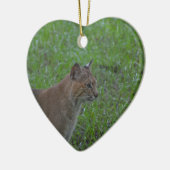 Bobcat Keramisch Ornament (Links)