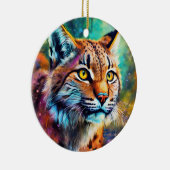 Bobcat Keramisch Ornament (Rechts)