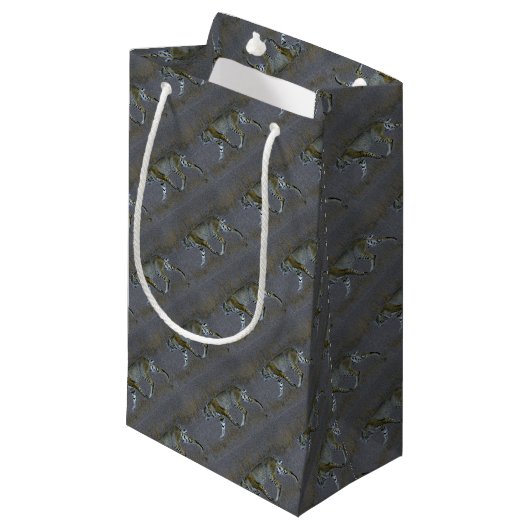 Bobcat Klein Cadeauzakje (Voorkant Gekanteld)