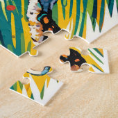 Bobcat Leaping Puzzle (Côté)