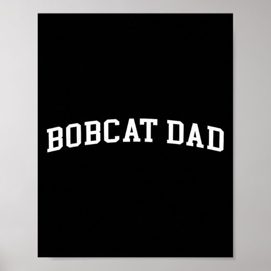 Bobcat papa poster (Voorkant)