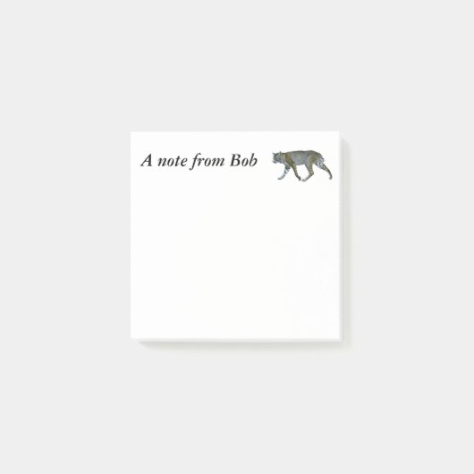 Bobcat Post-it® Notes (Voorkant)